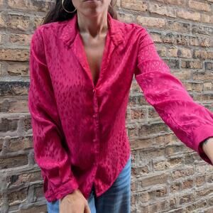 Vintage Pink Blouse